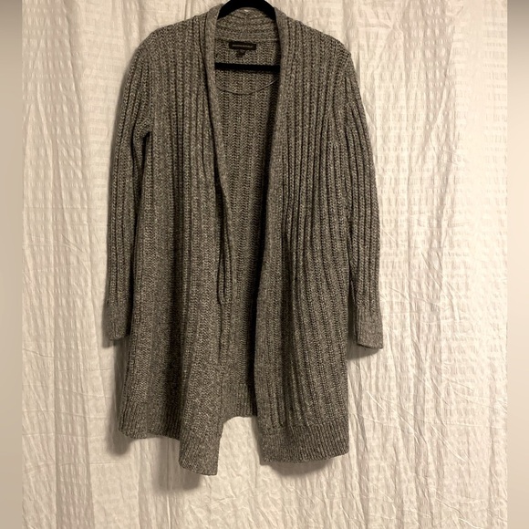 Banana Republic | Grey knit sweater - duster shrug style - medium - Picture 1 of 5